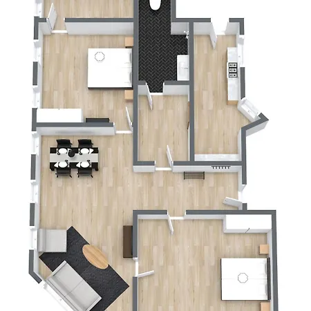 Apartment Spacious Tivoli Gardens W 3 Bedrooms *